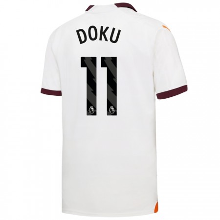 Manchester City Doku 11 Venkovní 2023-24 - Fotbalové Dresy (S/S) Manchester City Doku 11 Venkovní 2023-24 - Fotbalové Dresy (S/S)